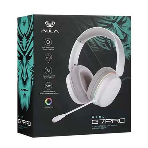 هدست گیمینگ بی سیم بلوتوثی آئولا مدل AULA G7 PRO