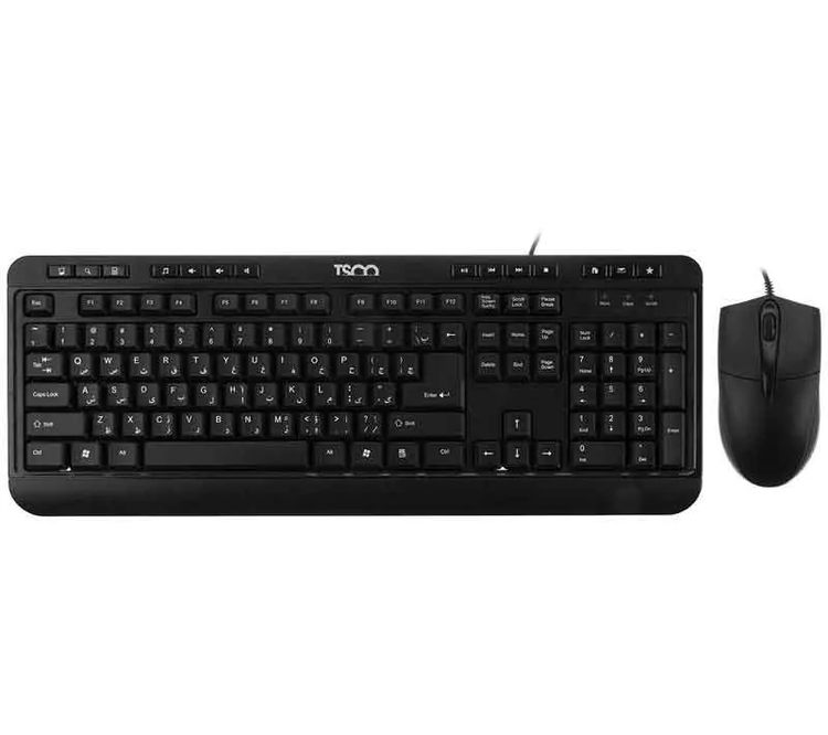کیبورد و ماوس با سیم تسکو TSCO TKM8052