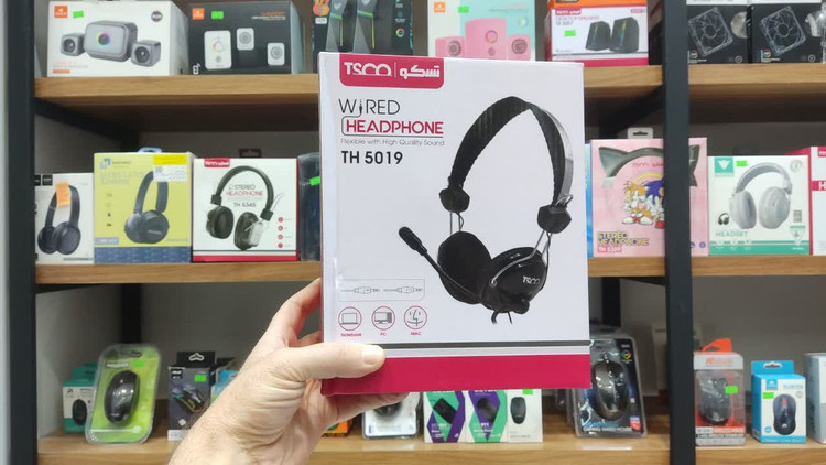 هدفون سیمی تسکو مدل TSCO TH5019