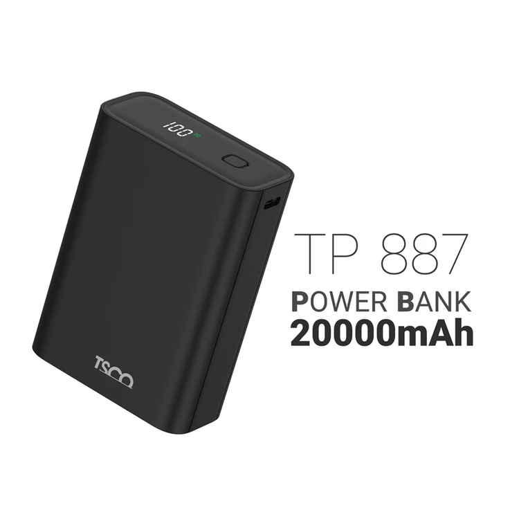 پاوربانک تسکو مدل TSCO TP887 20000mAh 22.5W