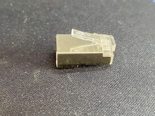 سوکت شبکه فلزی مدل AMP CAT6 FTP RJ45