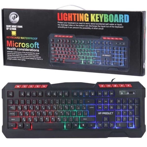 کیبورد با سیم ایکس پی-پروداکت مدل 12700R