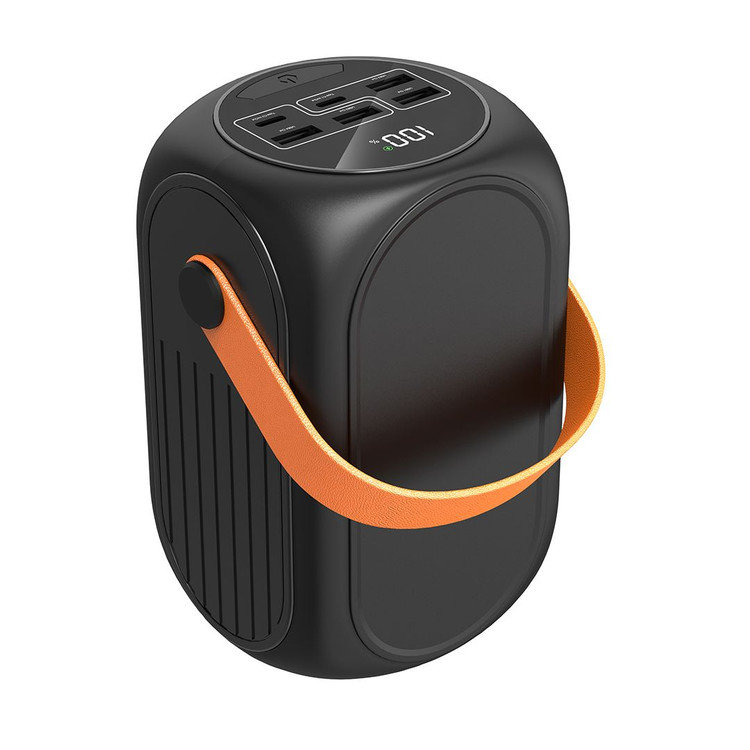 پاور بانک فست شارژ کمپینگ تسکو مدل TSCO TP6002 – 60000mAh با ۶ خروجی و توان ۲۲.۵ وات