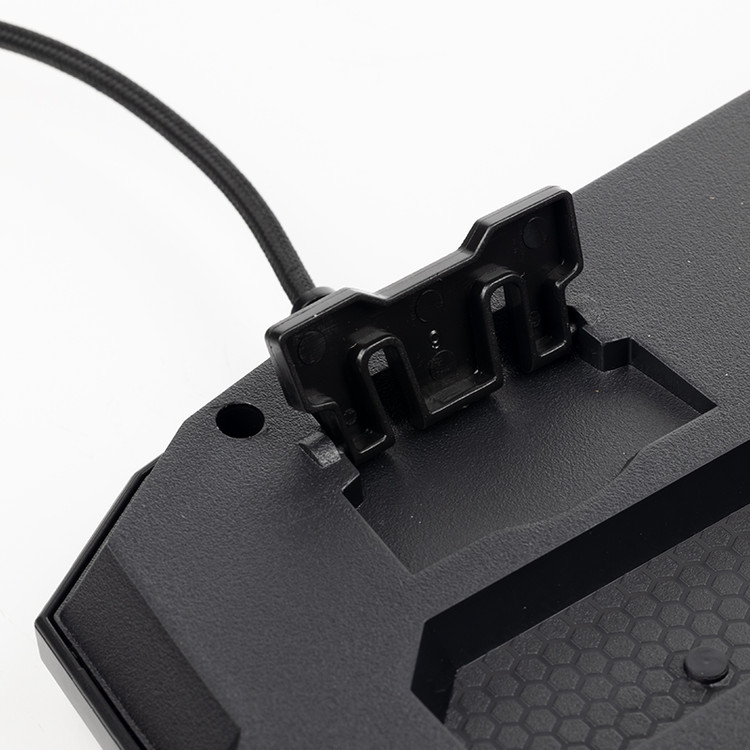 کیبورد گیمینگ هیسکا مدل HX-KEG400 – فولسایز با نورپردازی RGB و سوییچ ممبران کمصدا