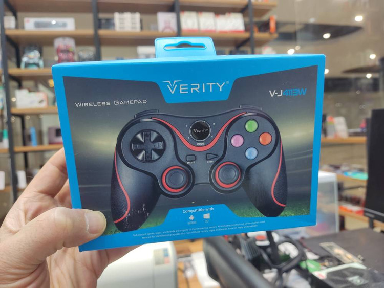 دسته بازی بی سیم وریتی مدل VERITY V-J4113W