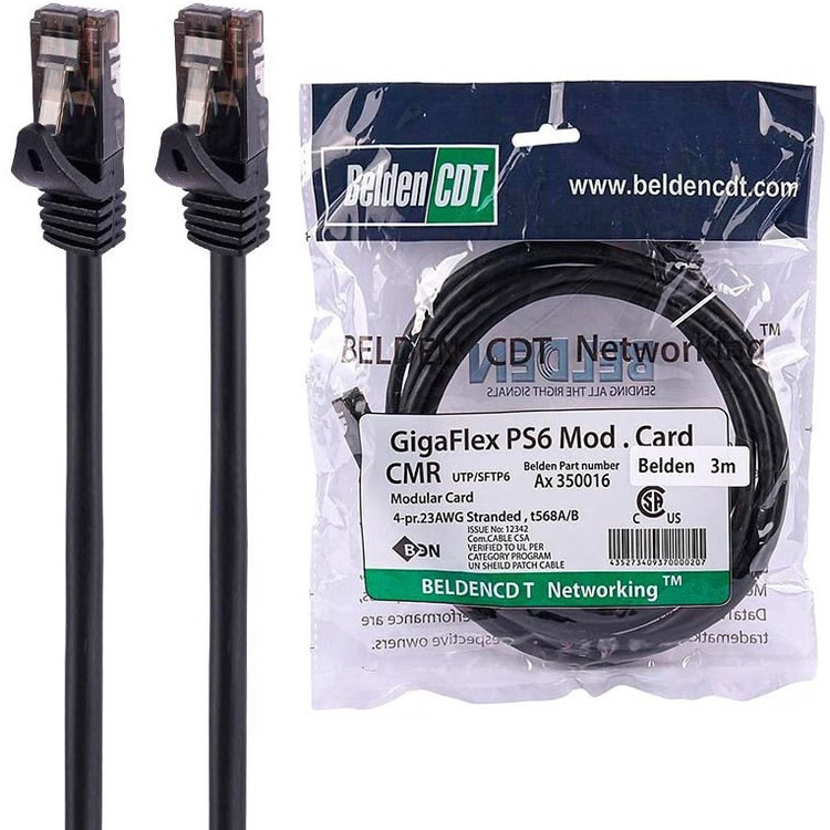 پچ کورد CAT6 UTP بلدن به طول 3 متری