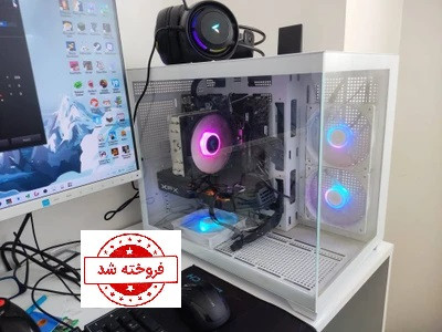سیستم گیمینگ با گرافیک RX580 گیمینگ آکواریومی