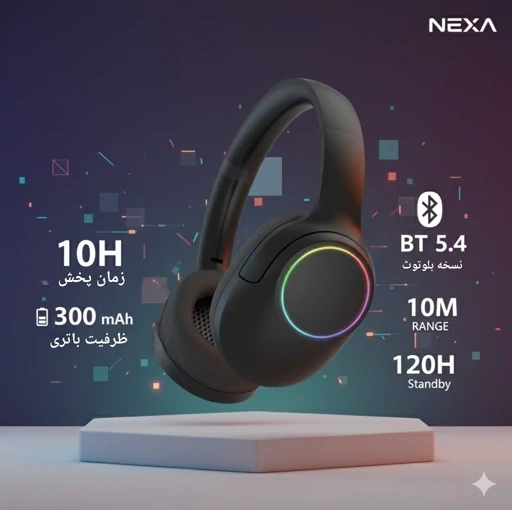 هدفون بی سیم بلوتوثی نکسا مدل NEXA T15