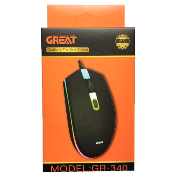 موس گیمینگ سیمی GR-340 گریت (GREAT)
