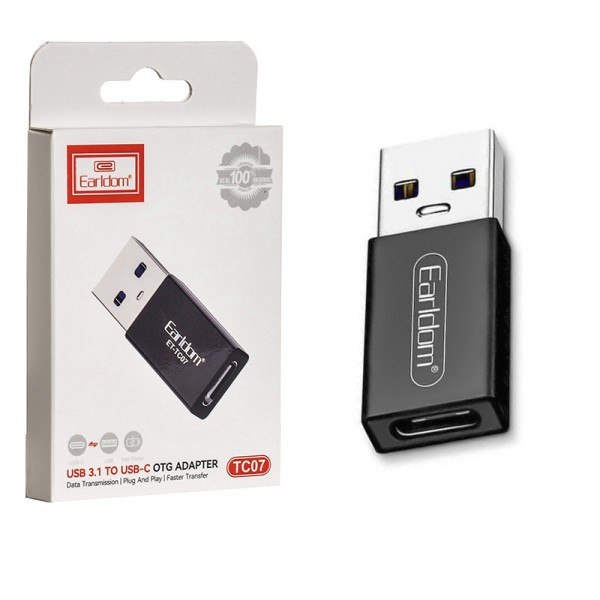 تبدیل USB 3.1 To Type-C ارلدام (Earldom) مدل ET-TC07
