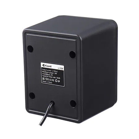 اسپیکر دسکتاپ کیسونلی مدل L-1030 - توان ۵ وات (۲.۵×۲) - نورپردازی LED - جک ۳.۵ میلیمتری - مناسب برای لپتاپ و کامپیوتر