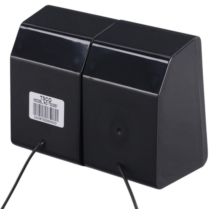 اسپیکر دسکتاپ تسکو مدل TS 2057 - توان ۶ وات (۳×۲) - نورپردازی RGB - اتصال مستقیم USB - مناسب برای لپتاپ و کامپیوتر