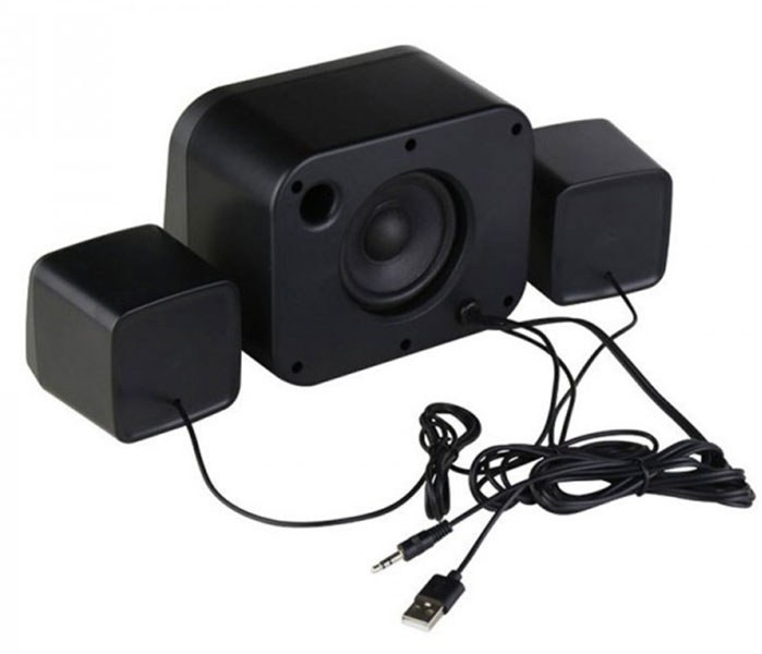 اسپیکر سه تکه بلوتوثی کیسونلی مدل U-3200BT - سیستم 2.1 کانال با سابووفر - نورپردازی RGB - بلوتوث 5.0 - توان 11 وات