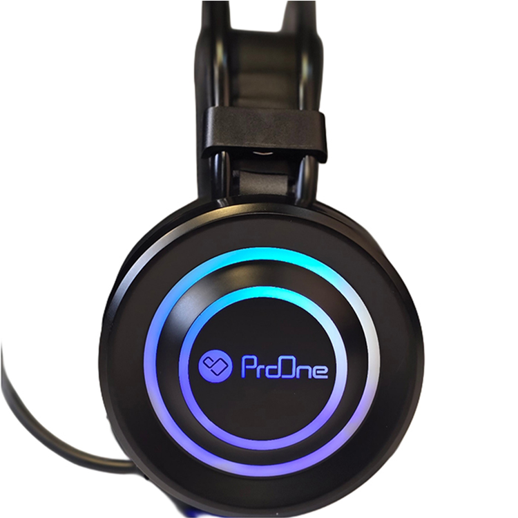 هدست گیمینگ سیمی پرووان مدل PHG3865 (Storm) - سبکوزن 205 گرم - درایور 40 میلیمتری - نور RGB - میکروفون حذف نویز - جک 3.5mm و USB