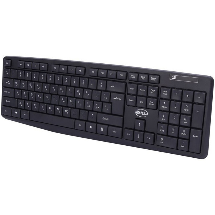 کیبورد و ماوس بی سیم کایزر مدل KMW824