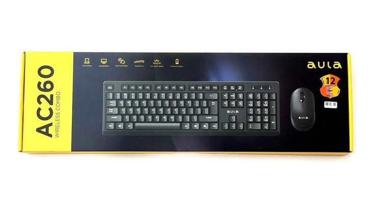 کیبورد و ماوس بی سیم آولا مدل AC260