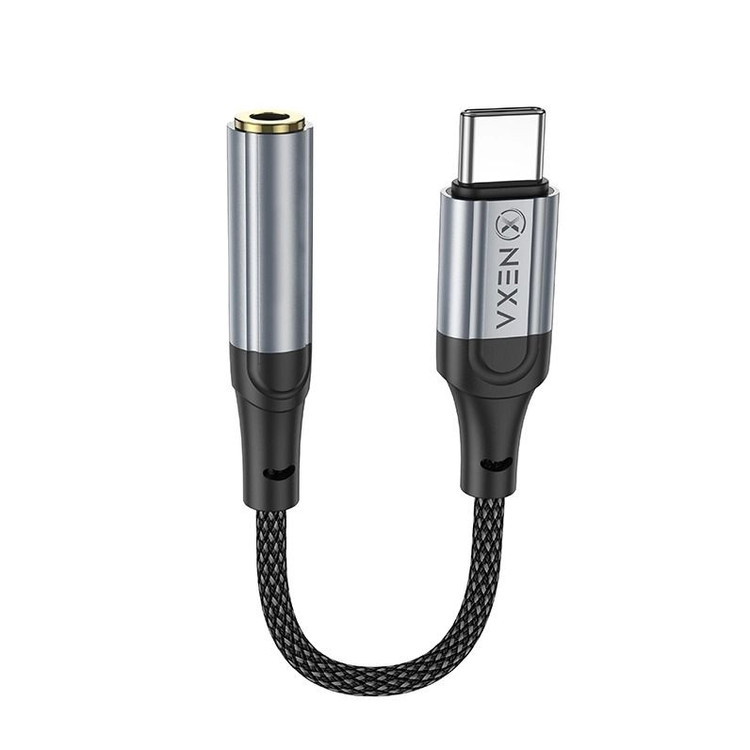 کابل تبدیل Type-C به جک 3.5 میلیمتری نکسا مدل NEXA LX20 طول 12 سانتی متر