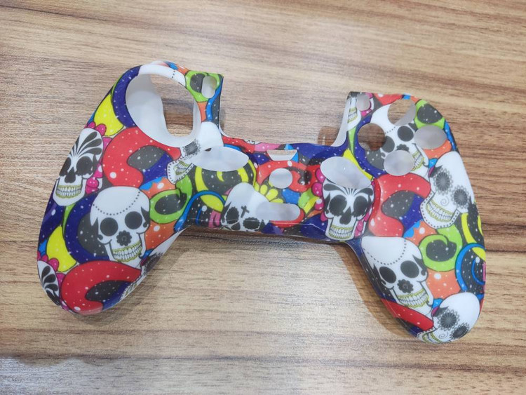 روکش سیلیکونی محافظ دسته PS4 - ضد لغزش و عرق - نرم و انعطافپذیر - در رنگهای متنوع