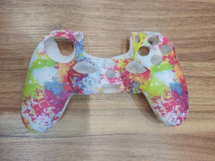 روکش سیلیکونی محافظ دسته PS4 - ضد لغزش و عرق - نرم و انعطافپذیر - در رنگهای متنوع