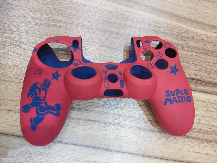 روکش سیلیکونی محافظ دسته PS4 - ضد لغزش و عرق - نرم و انعطافپذیر - در رنگهای متنوع