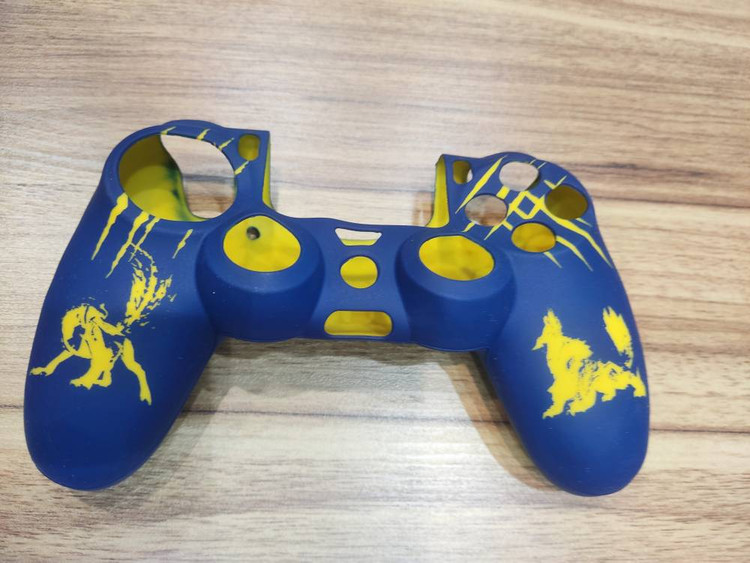 روکش سیلیکونی محافظ دسته PS4 - ضد لغزش و عرق - نرم و انعطافپذیر - در رنگهای متنوع