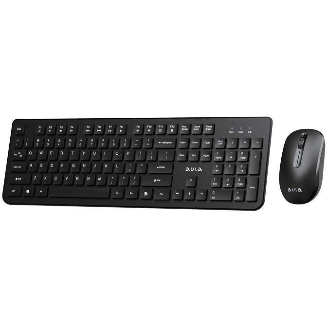 کیبورد و ماوس بی سیم آولا مدل AULA AC290 با گارانتی 12 ماهه شرکت معتبر انزو سرویس