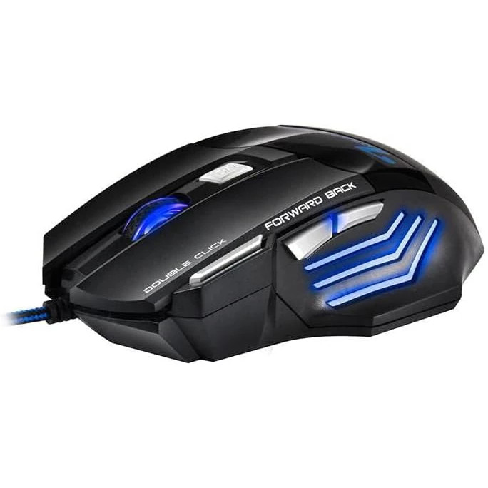 ماوس گیمینگ طرح درجه یک G6 با 3200 DPI _ هفت کلید _ RGB _ کابل بافته شده