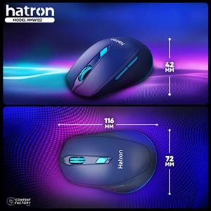موس بی سیم هترون HMW122SL