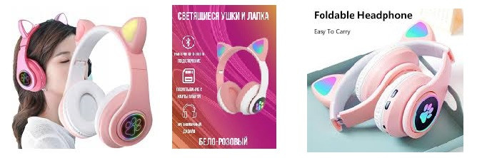 هدست بلوتوثی طرح گربه MZ-023 RGB هفترنگ