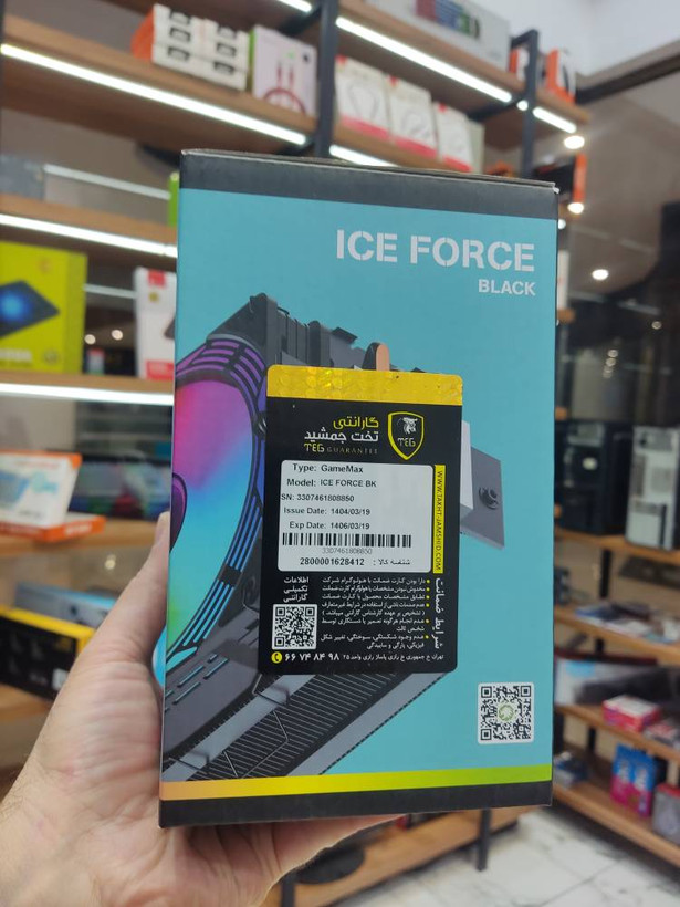 خنک کننده پردازنده GameMax ICE FORCE Black