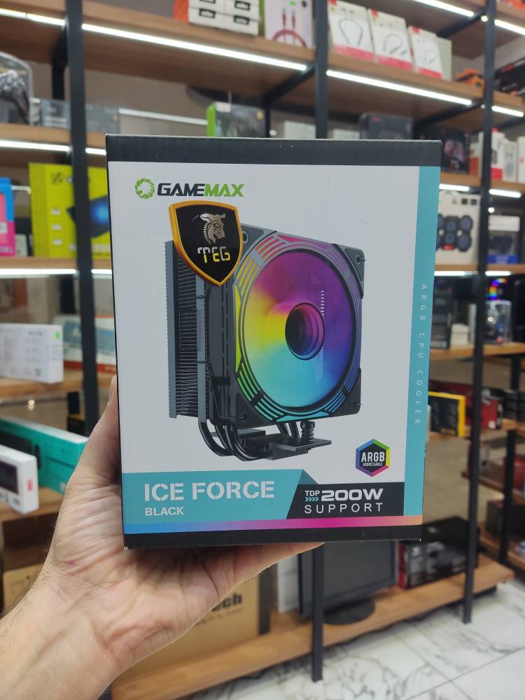 خنک کننده پردازنده GameMax ICE FORCE Black