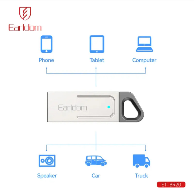 دانگل بلوتوث ارلدام مدل ET-BR20