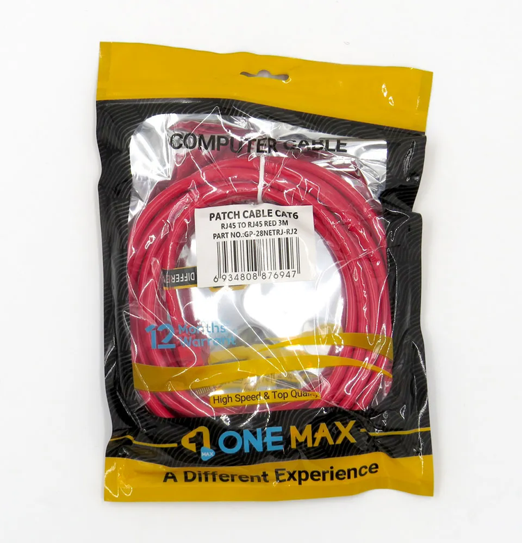 پچ کورد CAT6 OneMax طول 3 متر