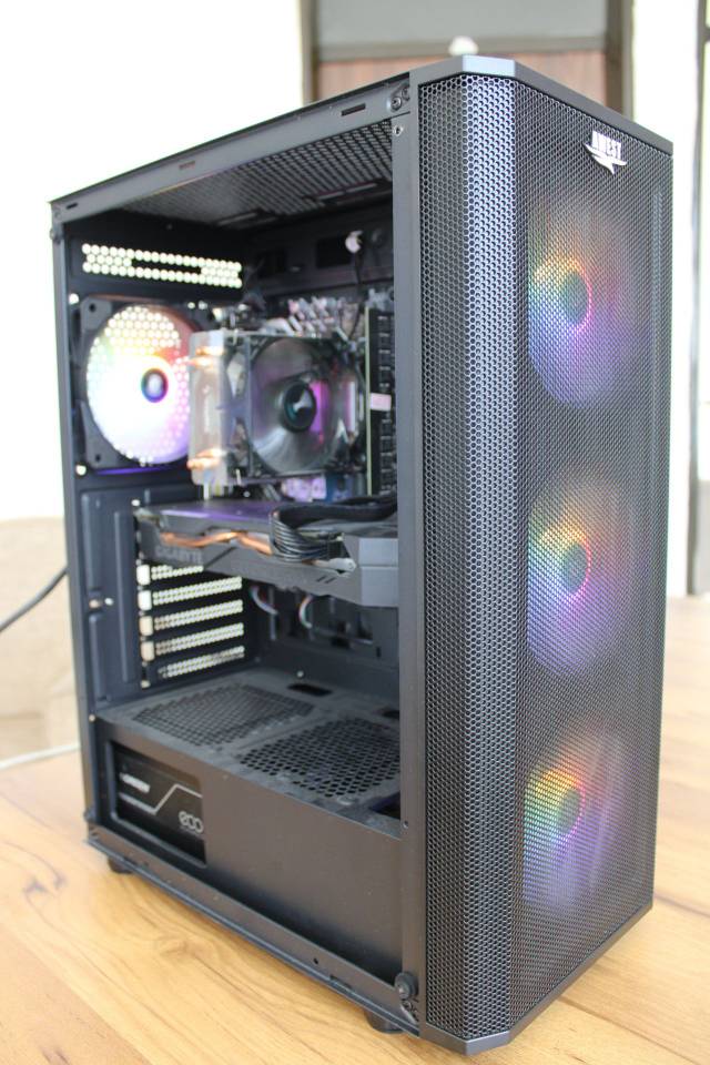خرید کیس گیمینگ RTX 2060 SUPER | Core i3-12100F | مناسب هوش مصنوعی و بازی
