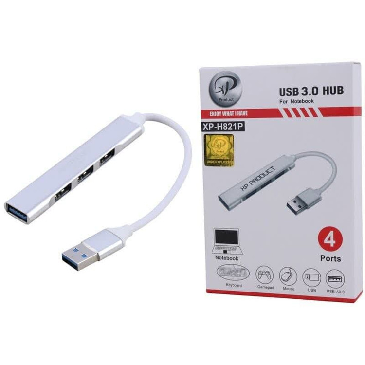 هاب USB چهار پورت XP PRODUCT مدل XP-H814R