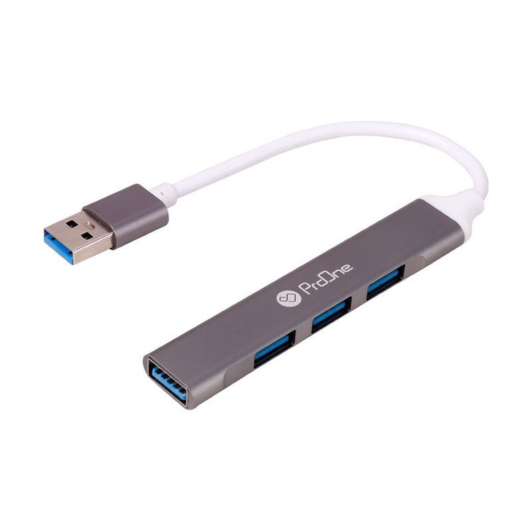 هاب ۴ پورت USB 3.0 به همراه ۳ پورت USB 2.0 | مدل PHU575 | برند PrdOne