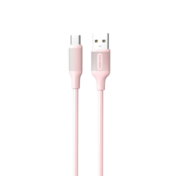 کابل شارژ و دیتا USB به Type-C کلومن مدل KOLUMAN KD-05 2.4A طول ۱ متر