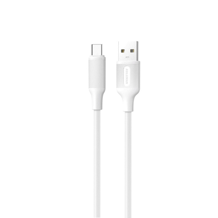 کابل شارژ و دیتا USB به Type-C کلومن مدل KOLUMAN KD-05 2.4A طول ۱ متر
