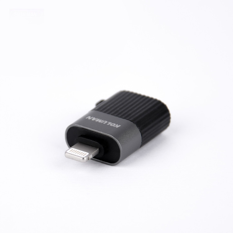 مبدل OTG تبدیل USB به لایتنینگ کلومن مدل KOLUMAN K-OT14