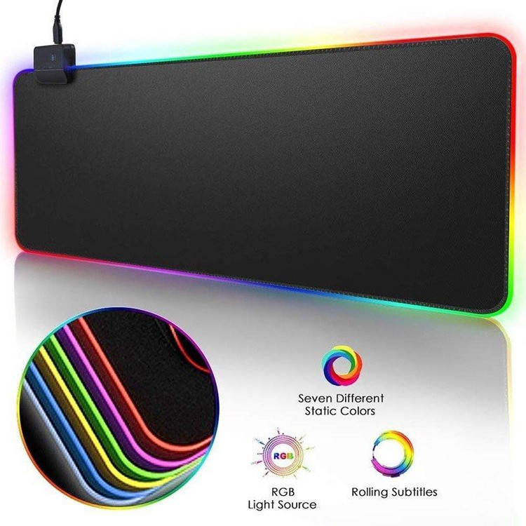ماوس پد گیمینگ RGB ایکسپی مدل XP-X7U سایز ۷۰×۳۰ سانتیمتر