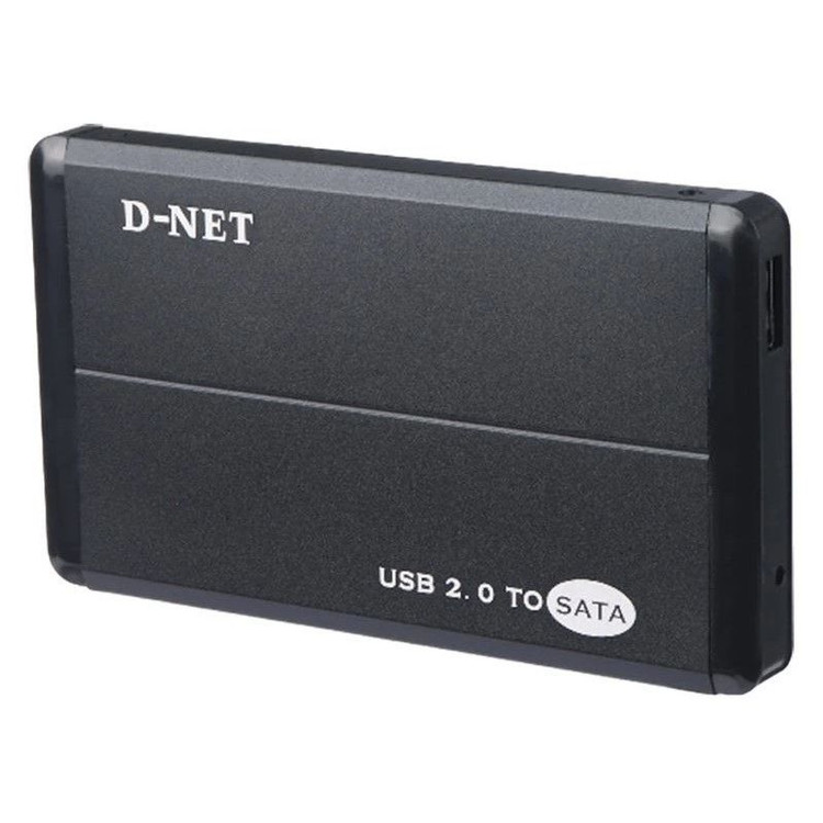 باکس هارد 2.5 اینچی فلزی دی-نت مدل D-NET USB2.0 – تبدیل هارد لپتاپ به اکسترنال