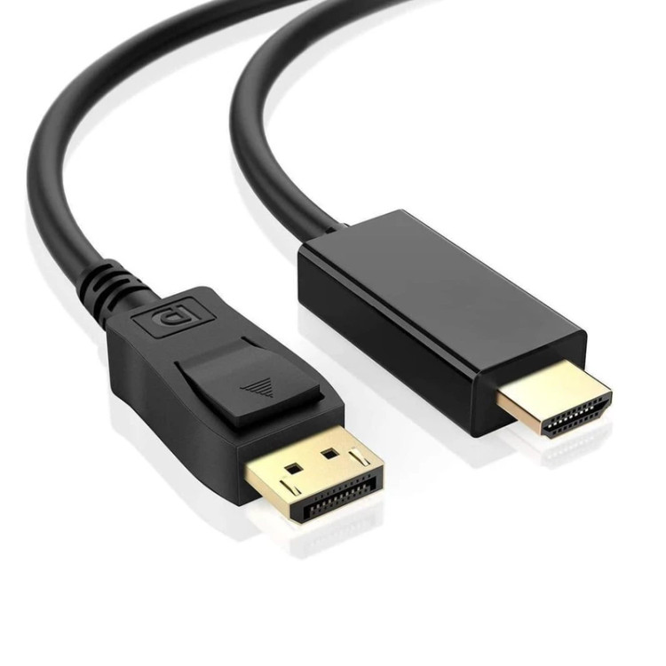 کابل تبدیل DisplayPort به HDMI رویال مدل 4K – انتقال تصویر و صدا با کیفیت Ultra HD