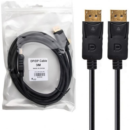 کابل DisplayPort کی لینک مدل K-8104 طول ۵ متر – انتقال همزمان صدا و تصویر با کیفیت بالا
