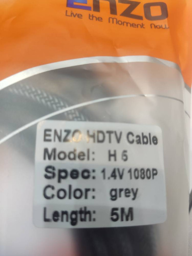 کابل HDMI انزو مدل ENZO H5 طول ۵ متر