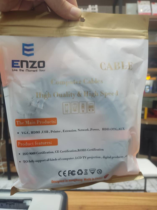 کابل HDMI انزو مدل ENZO H5 طول ۵ متر