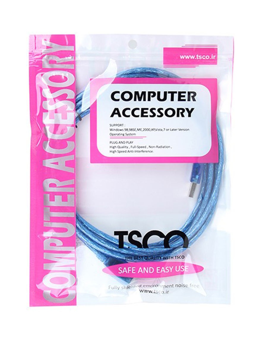 کابل افزایشی USB به USB تسکو مدل TC-04 – افزایش طول پورت USB با سرعت ۴۸۰ مگابیت بر ثانیه