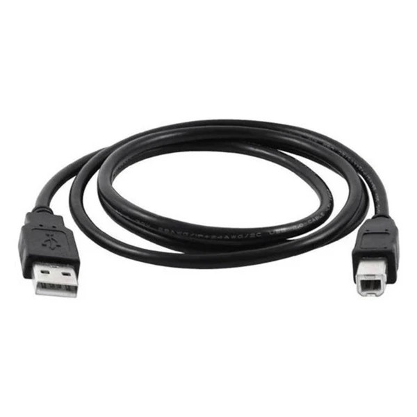 کابل پرینتر گلد اسکار USB 2.0 طول ۱.۵ متر – انتقال داده پایدار با روکش PVC شیلددار