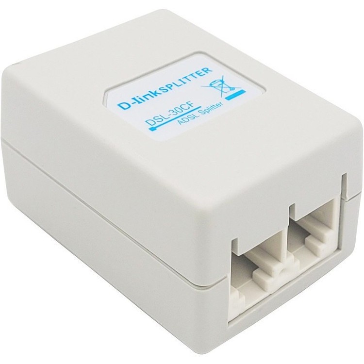 اسپلیتر ADSL دیلینک مدل DSL-30CF – رفع نویز خط تلفن و جداسازی سیگنال اینترنت