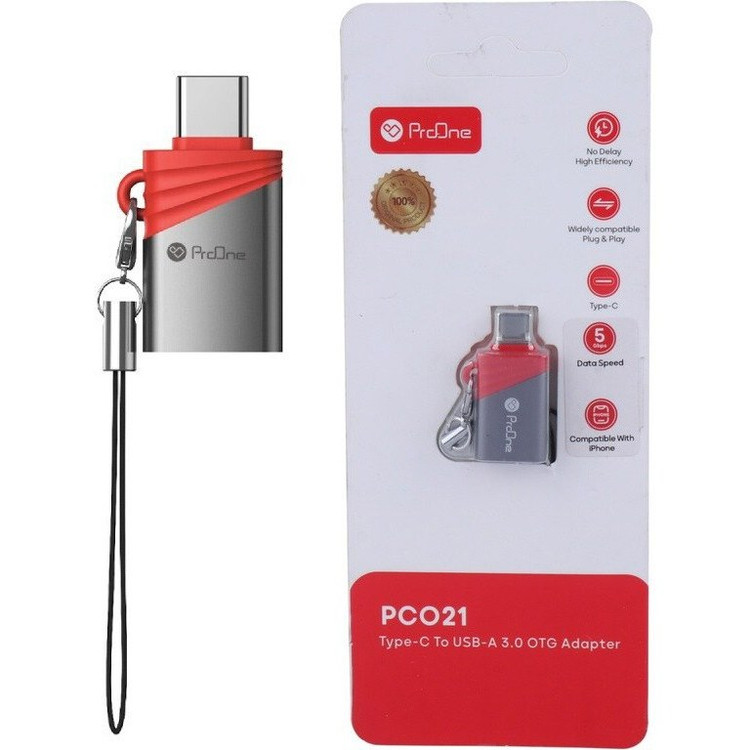 مبدل OTG تایپ سی به USB 3.0 پرووان مدل ProOne PCO21