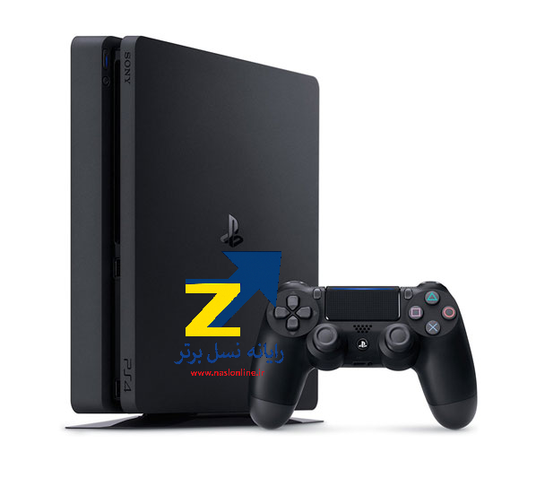 کنسول بازی Sony PlayStation 4 Slim 1TB جیلبریک همراه با دو دسته و فول بازی – آماده اجرا و تست سلامت
